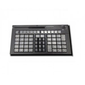 Программируемая клавиатура POScenter S67B черная с ридером магнитных карт на 3 дорожки
