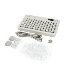 Программируемая клавиатура POScenter S78D-SP белая с ридером магнитных карт на 3 дорожки