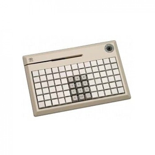 Программируемая клавиатура NCR 5932-7XXX(PS/2) бежевая с ридером магнитных карт на 3 дорожки